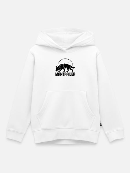 Deutscher Schäferhund MANTRAILER Suchhunde Hunde - Kinder Premium Organic Hoodie - Weiß