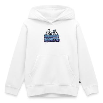 Rennrad Retro Bunt - Rennraf Fahrer Geschenkidee - Kinder Premium Organic Hoodie - Weiß - Vorne - AI Model Kid Female (0cm)