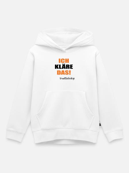 Umwelttechnologe Abwasser - Kinder Premium Organic Hoodie - Weiß