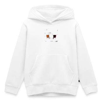 Toast au médecin - Sweat Premium à capuche enfant bio - blanc - Devant - AI Model Kid Female (0cm)