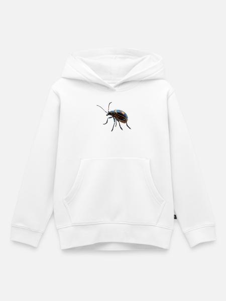 Maikäfer Süßer Hirschkäfer Nashornkäfer Insekten - Kinder Premium Organic Hoodie - Weiß