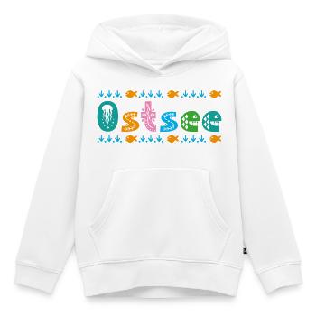 Ostsee - Kinder Premium Organic Hoodie - Weiß - Vorne - AI Model Kid Female (0cm)
