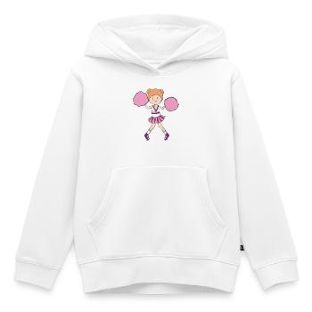 Tänzerin - Kinder Premium Organic Hoodie - Weiß - Vorne - AI Model Kid Female (0cm)