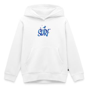 Surfen, Surfen, Surfen - Kinder Premium Organic Hoodie - Weiß - Vorne - AI Model Kid Female (0cm)