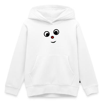 HUMOR. QUOTATION. MESSAGE. RETIREMENT. ANNIVERSARY. - Kids Premium Organic Hoodie - white - Front - AI Model Kid Female (0cm)