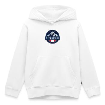 Kitzbühel , Kitzbüheler Alpen, Österreich - Kinder Premium Organic Hoodie - Weiß - Vorne - AI Model Kid Female (0cm)