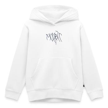 Berlin Moabit Hoodie Moabit T-Shirt. - Kinder Premium Organic Hoodie - Weiß - Vorne - AI Model Kid Female (0cm)
