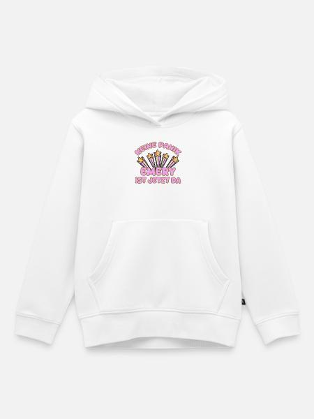 Frauenname Emery - Kinder Premium Organic Hoodie - Weiß