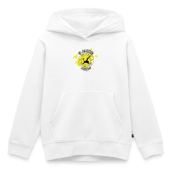 Spin to Slim Jubilee - for light surfaces - Kids Premium Organic Hoodie - white - Front - AI Model Kid Female (0cm)