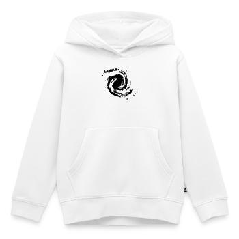 GADS Galaxy - Kinder Premium Organic Hoodie - Weiß - Vorne - AI Model Kid Female (0cm)