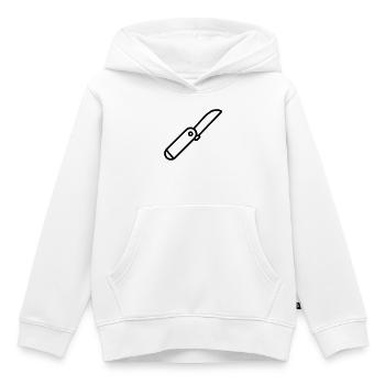 Swiss Army knife - Kids Premium Organic Hoodie - white - Front - AI Model Kid Female (0cm)