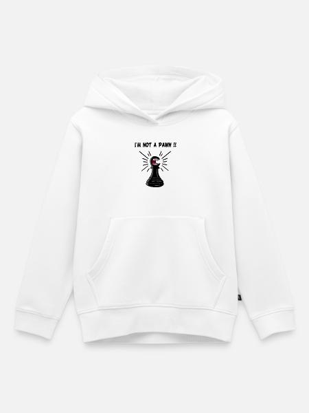 Schachmatt - Kinder Premium Organic Hoodie - Weiß