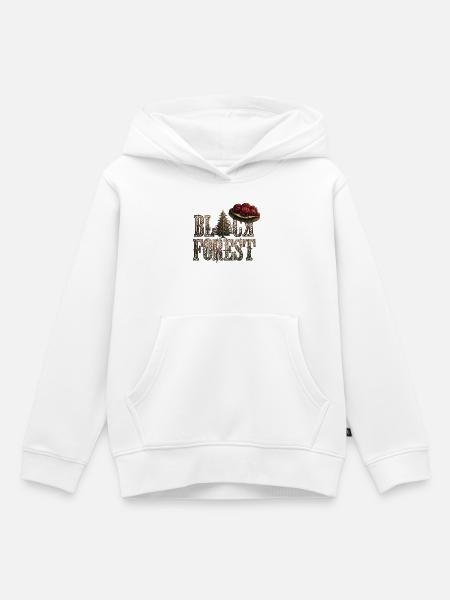 Black Forest - Kinder Premium Organic Hoodie - Weiß