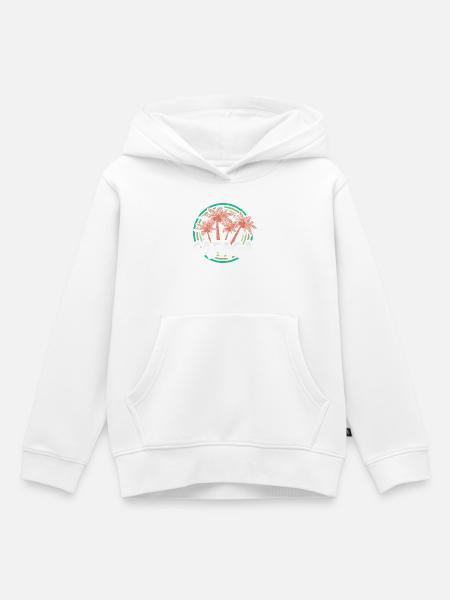 Ferien Safaga - Kinder Premium Organic Hoodie - Weiß