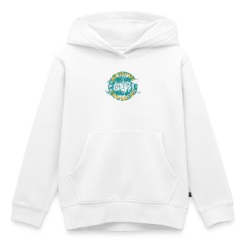 Vater Billy - Kinder Premium Organic Hoodie - Weiß - Vorne - AI Model Kid Female (0cm)