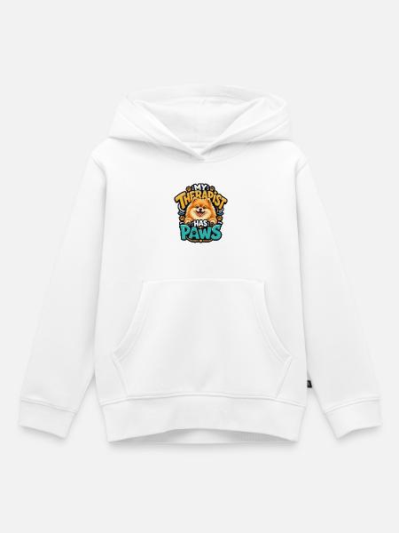 Samojeden - Kinder Premium Organic Hoodie - Weiß