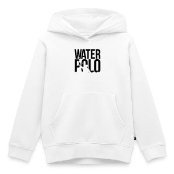 water-polo Water-polo - Sweat Premium à capuche enfant bio - blanc - Devant - AI Model Kid Female (0cm)