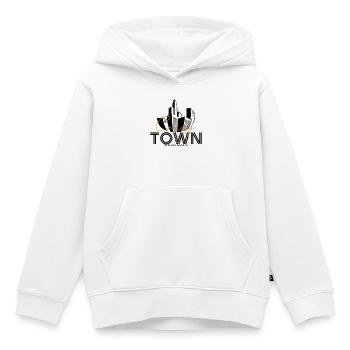 Crazy Town - Kinder Premium Organic Hoodie - Weiß - Vorne - AI Model Kid Female (0cm)