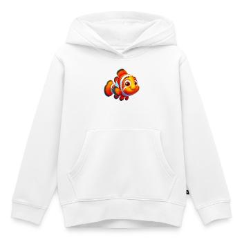 Clownfische - Kinder Premium Organic Hoodie - Weiß - Vorne - AI Model Kid Female (0cm)