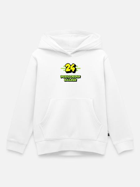 Klagendes Périgordin - Kinder Premium Organic Hoodie - Weiß