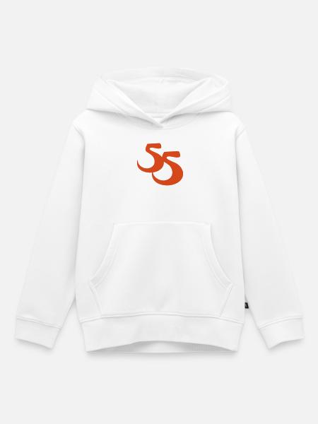 27 55 - Kinder Premium Organic Hoodie - Weiß
