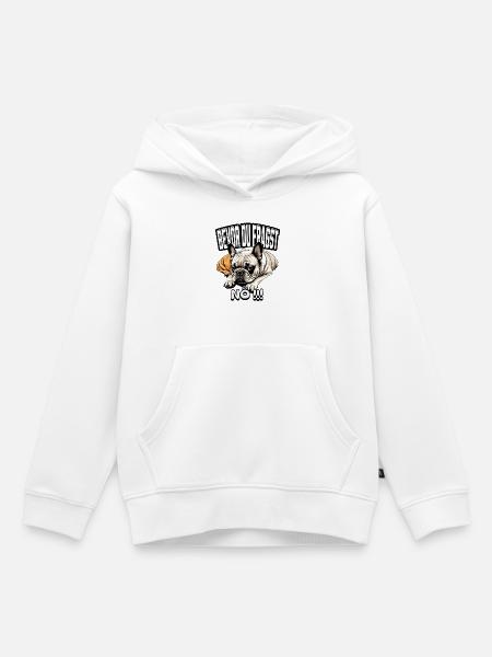 Bevor du fragst...NÖ!!! - Kinder Premium Organic Hoodie - Weiß