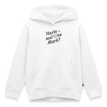 Haste Mal Eine Mark Nostalgie - Kinder Premium Organic Hoodie - Weiß - Vorne - AI Model Kid Female (0cm)