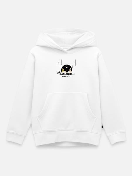 Ramadan-Iftar-Partei - Kinder Premium Organic Hoodie - Weiß