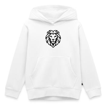 Löwenorange Niederlande - Kinder Premium Organic Hoodie - Weiß - Vorne - AI Model Kid Female (0cm)