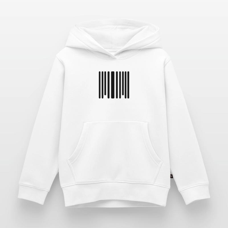 Barcode Kinder Premium Organic Hoodie