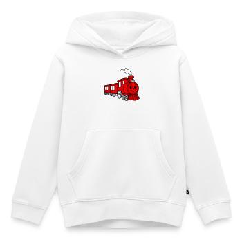 Kinder trainieren - Kinder Premium Organic Hoodie - Weiß - Vorne - AI Model Kid Female (0cm)