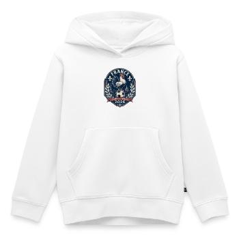 Frankreich Fan Shirt für Männer Frauen Kinder - Kinder Premium Organic Hoodie - Weiß - Vorne - AI Model Kid Female (0cm)
