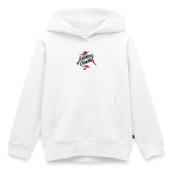 Kraft der Elemente (Wasser, Feuer, Luft und Erde) - Kinder Premium Organic Hoodie - Weiß - Vorne - AI Model Kid Female (0cm)