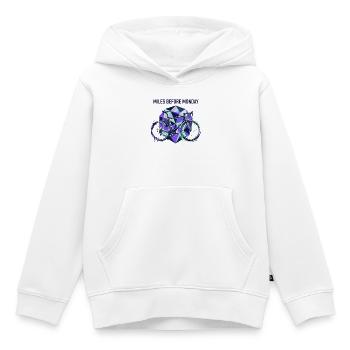 Räder Vor Montag Geometrie - Kinder Premium Organic Hoodie - Weiß - Vorne - AI Model Kid Female (0cm)