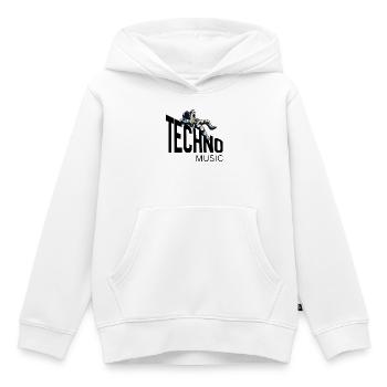 Astronaut im Orbit - Kinder Premium Organic Hoodie - Weiß - Vorne - AI Model Kid Female (0cm)
