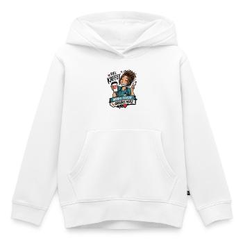 Wenig Schlaf Großes Herz – Krankenschwester - Kinder Premium Organic Hoodie - Weiß - Vorne - AI Model Kid Female (0cm)