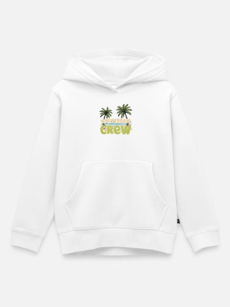 Amsterdam Crew - Kinder Premium Organic Hoodie - Weiß