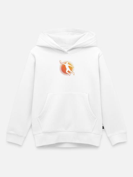 Faustballspielen Geschenkidee für Faustballturnier - Kinder Premium Organic Hoodie - Weiß
