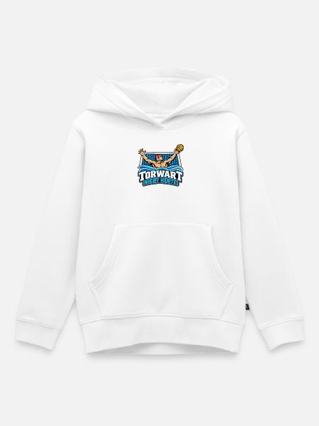 Torwart Nicht Heute - Kinder Premium Organic Hoodie - Weiß