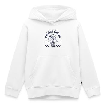 Großer Bruder 2027 - Kinder Premium Organic Hoodie - Weiß - Vorne - AI Model Kid Female (0cm)