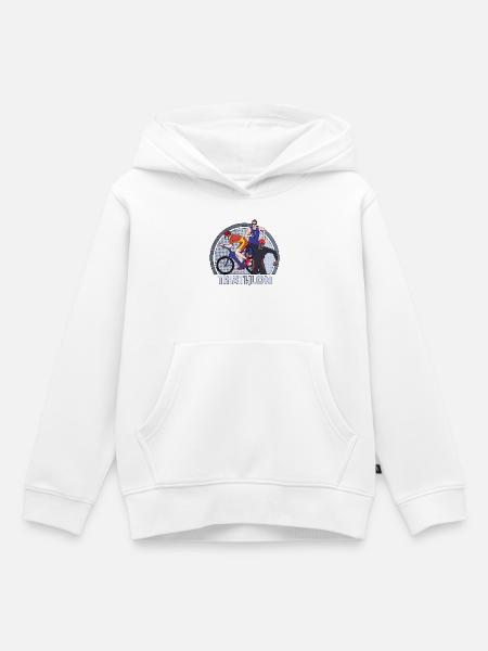 Triathlon - Kinder Premium Organic Hoodie - Weiß