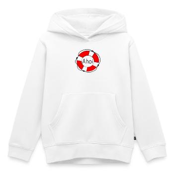 Rettungsring - Kinder Premium Organic Hoodie - Weiß - Vorne - AI Model Kid Female (0cm)