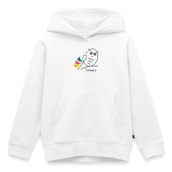 FEIERTAG. FROHE FEIERTAGE. GELIEBTE. MEISTER. LEHRER - Kinder Premium Organic Hoodie - Weiß - Vorne - AI Model Kid Female (0cm)