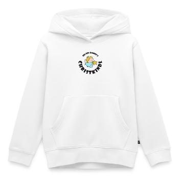 Christkind mit Stern Weihnachten Kreis - Kinder Premium Organic Hoodie - Weiß - Vorne - AI Model Kid Female (0cm)
