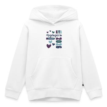 KiTa Abgängerin 2026 Kindertagesstätte Mädchen - Kinder Premium Organic Hoodie - Weiß - Vorne - AI Model Kid Female (0cm)