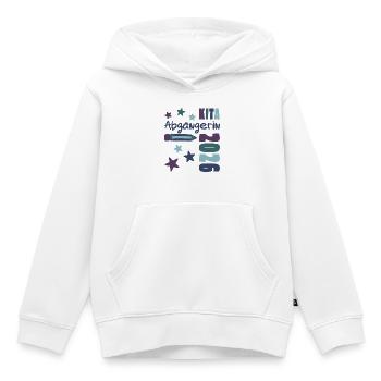 Kita Abgängerin 2026 - Tschüss Kita - Kinder Premium Organic Hoodie - Weiß - Vorne - AI Model Kid Female (0cm)