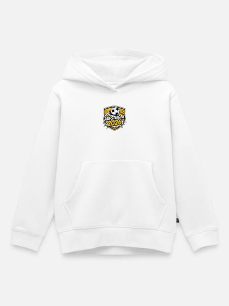 aufsteiger-2026- - Kinder Premium Organic Hoodie - Weiß