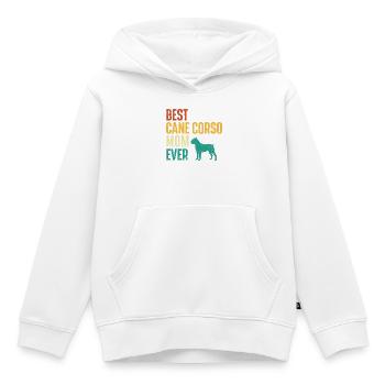Best Cane Corso Mom Ever Mastiff Owner - Kids Premium Organic Hoodie - white - Front - AI Model Kid Female (0cm)