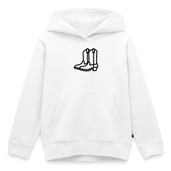 Land - Kinder Premium Organic Hoodie - Weiß - Vorne - AI Model Kid Female (0cm)