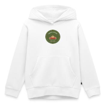 Couch Potato Run Club - Kinder Premium Organic Hoodie - Weiß - Vorne - AI Model Kid Female (0cm)